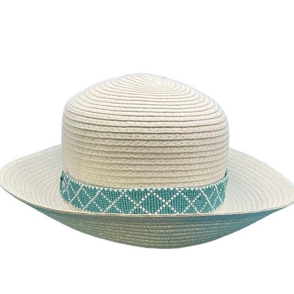 Physician Endorsed SPF 50, One Size Fits Most Women’s Hat with Beaded Band - Picture 4 of 7